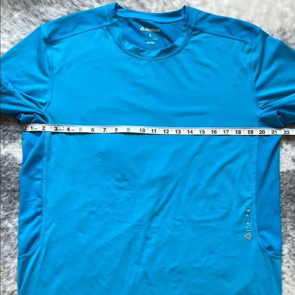Reebok Blue Short Sleeve Gym Tee - Picture 4 of 8